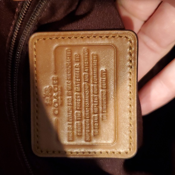 Like NEW Coach Lexy Legacy Jacquard shoulder bag - Picture 11 of 13